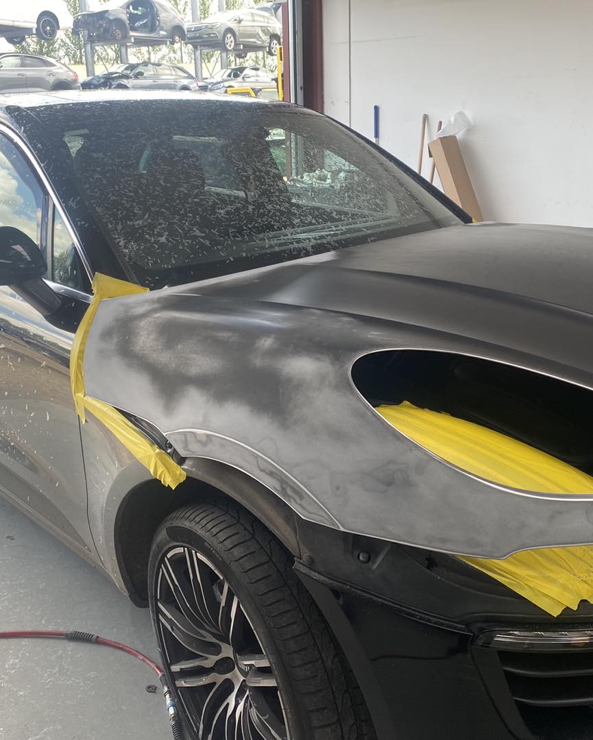 Front end repair example