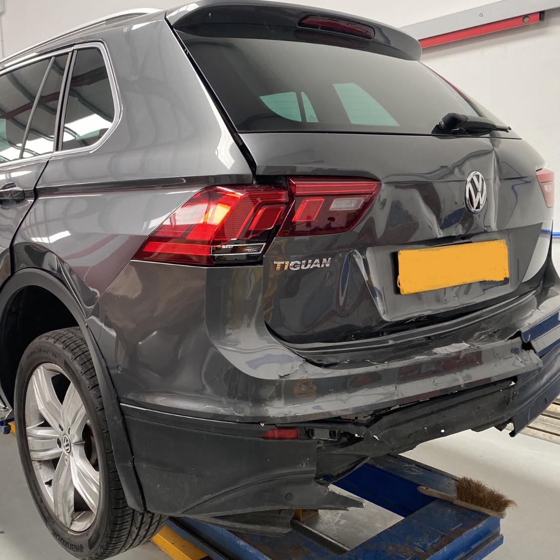 Bumper repair example